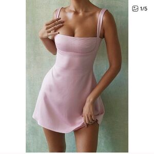 Kara Pink House of CB Mini Dress
